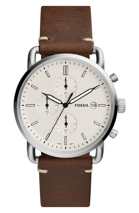 fossil commuter 42mm watch.